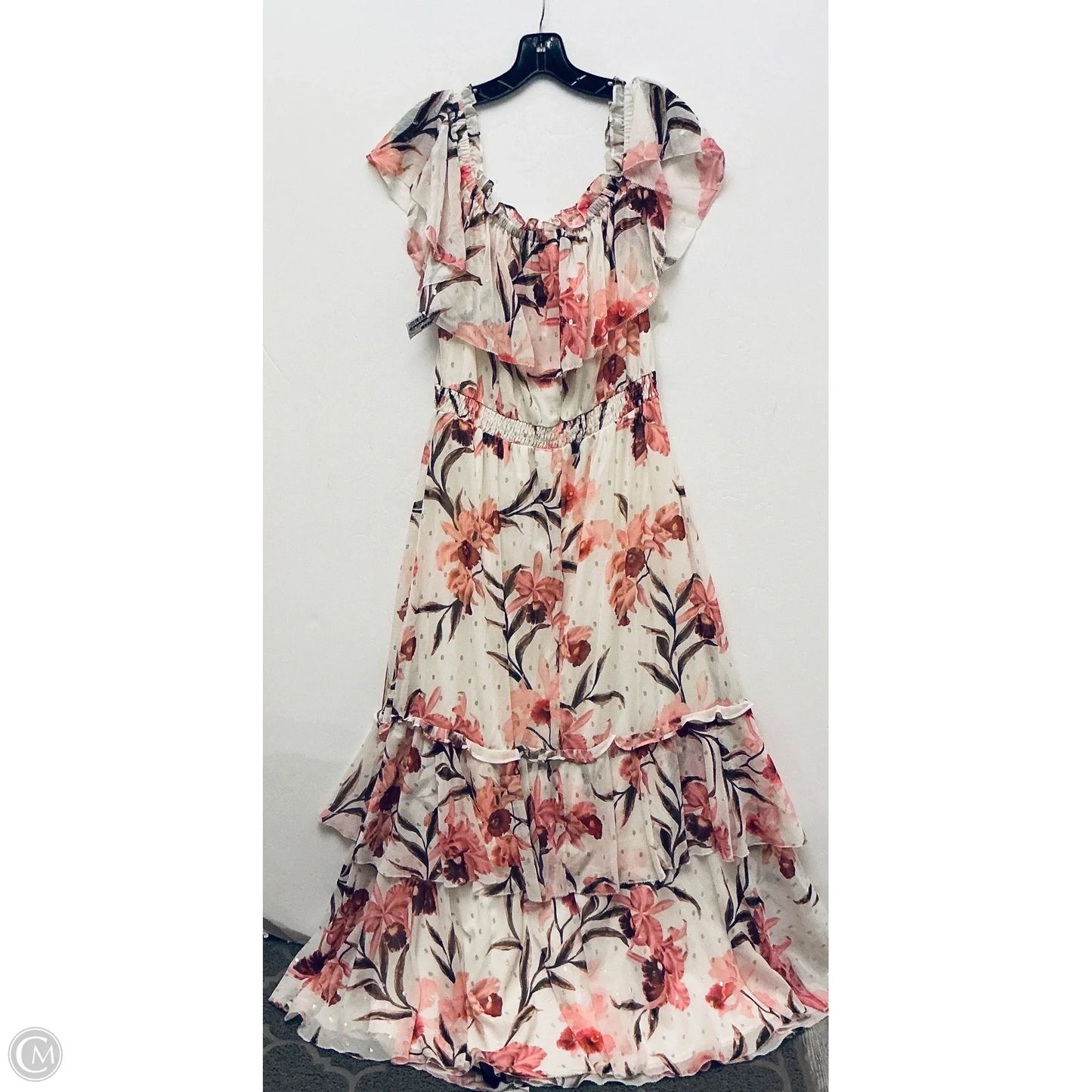 Dress Casual Maxi By Inc In Floral Print, Size: L
