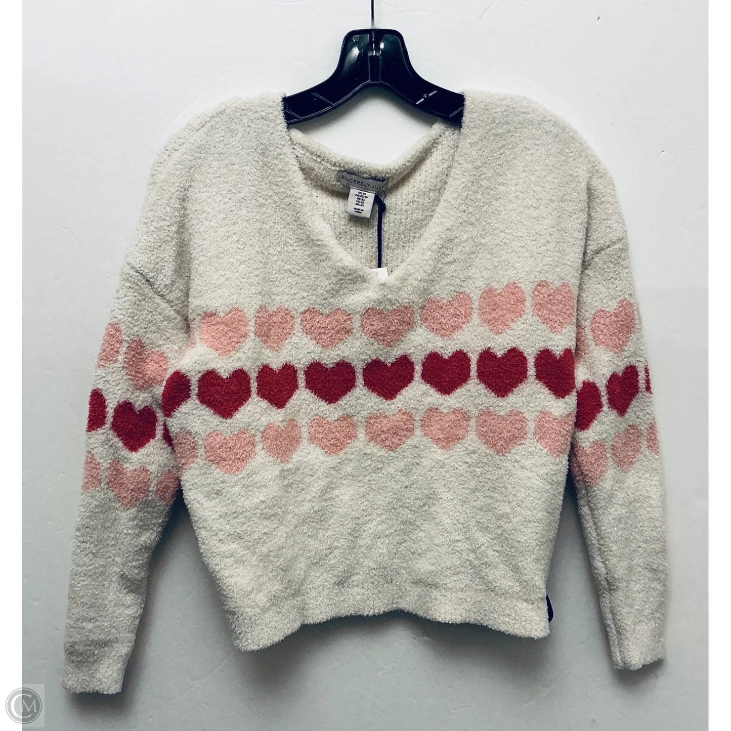 Sweater By Sincerely Jules In White, Size: Xs