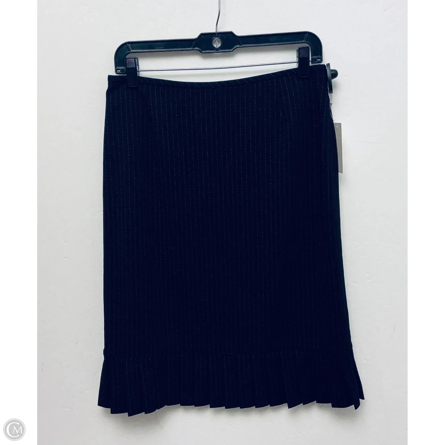 Skirt Midi By Tahari In Black, Size: M