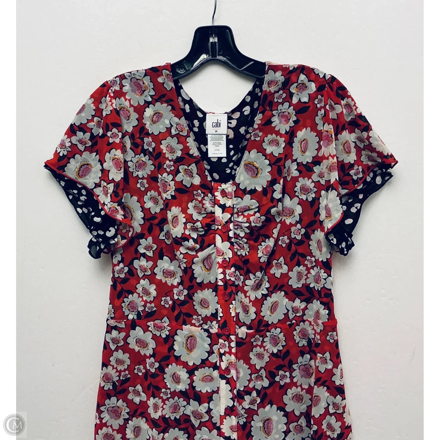 Dress Casual Short By Cabi In Red, Size: M