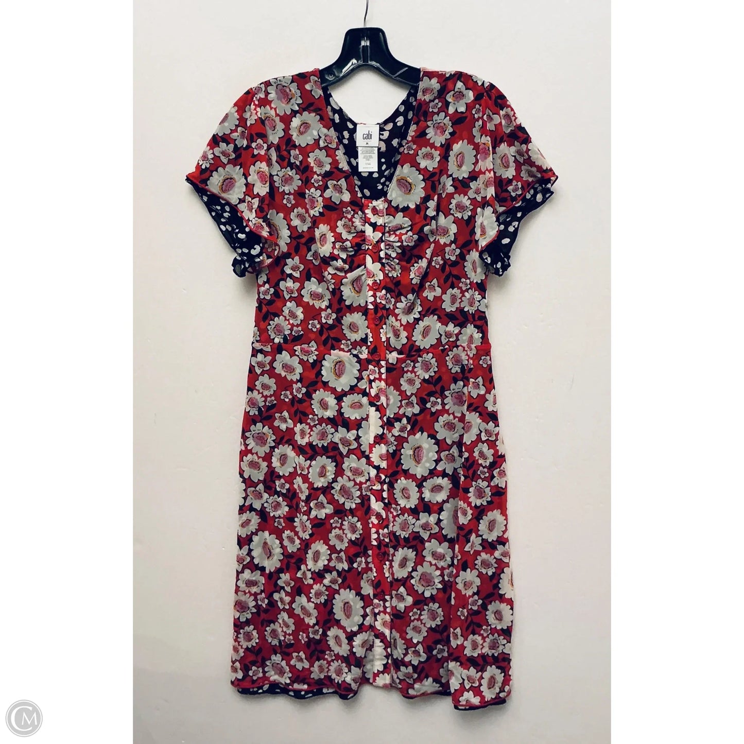 Dress Casual Short By Cabi In Red, Size: M
