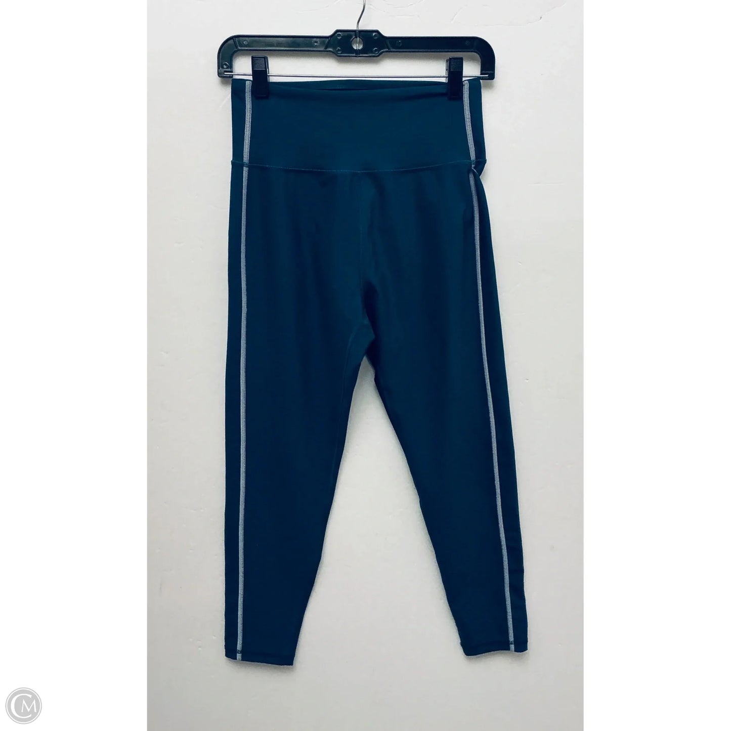 Athletic Leggings By Kinesis In Blue, Size: M