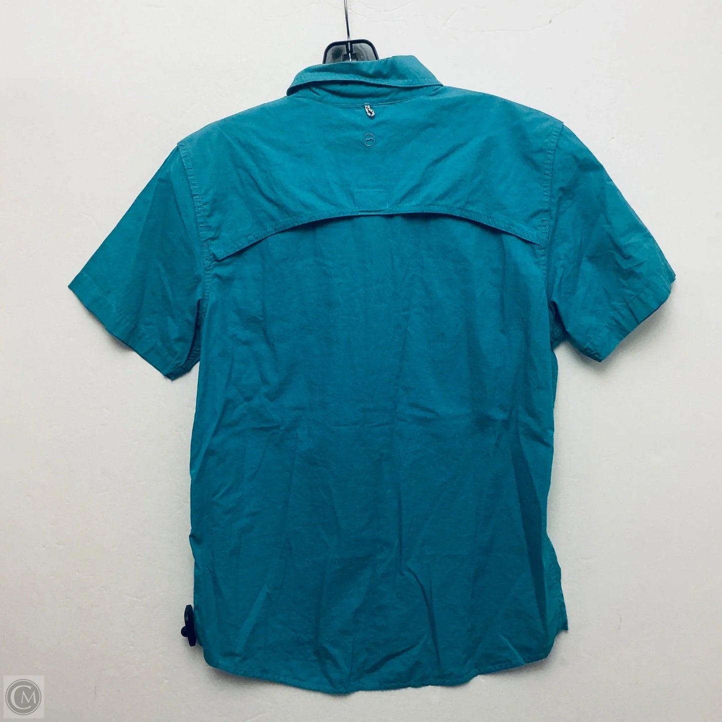 Top Short Sleeve By Magellan In Teal, Size: M