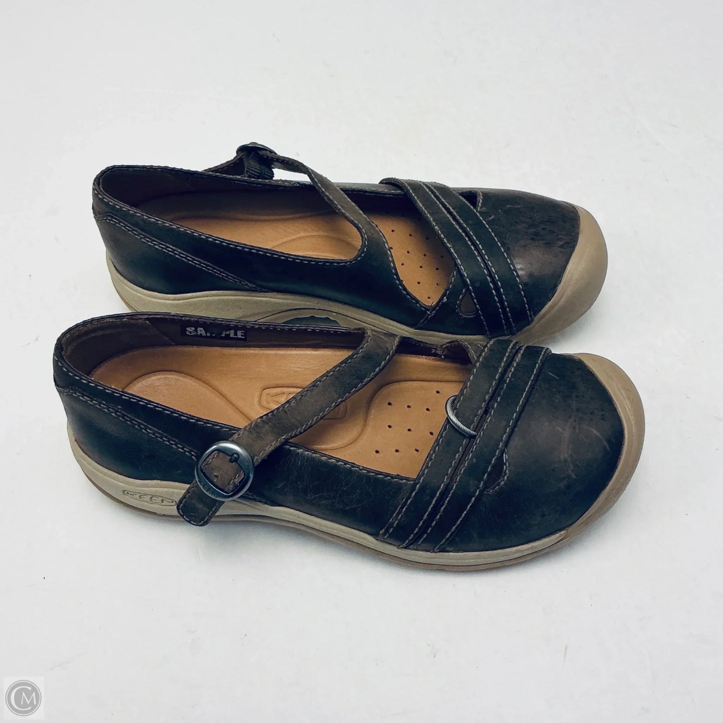 Shoes Flats By Keen In Brown, Size: 7