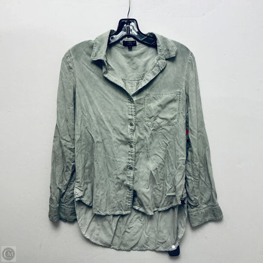 Top Long Sleeve By Velvet Heart In Green, Size: S
