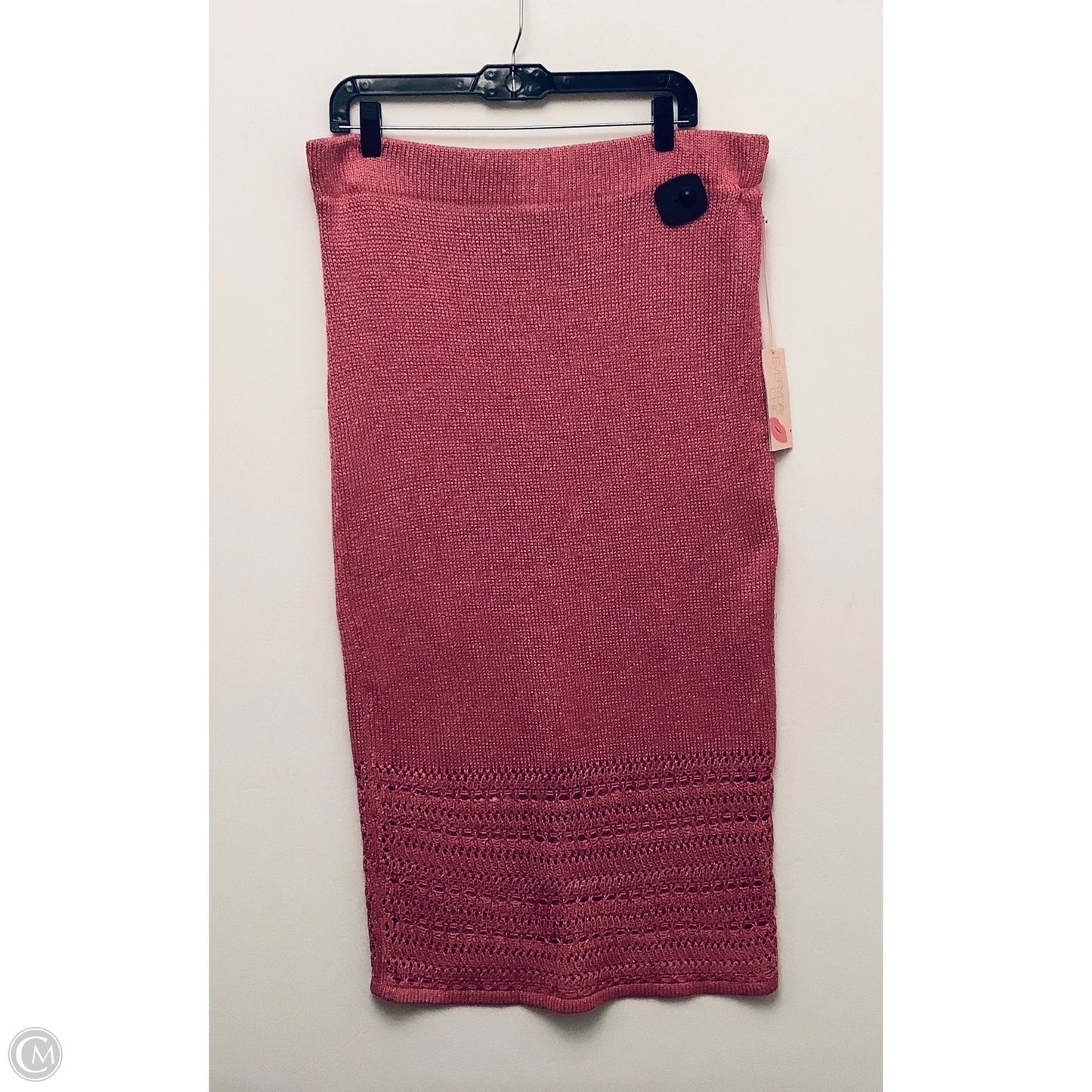 Skirt Maxi By Eva Mendes In Pink, Size: Xl