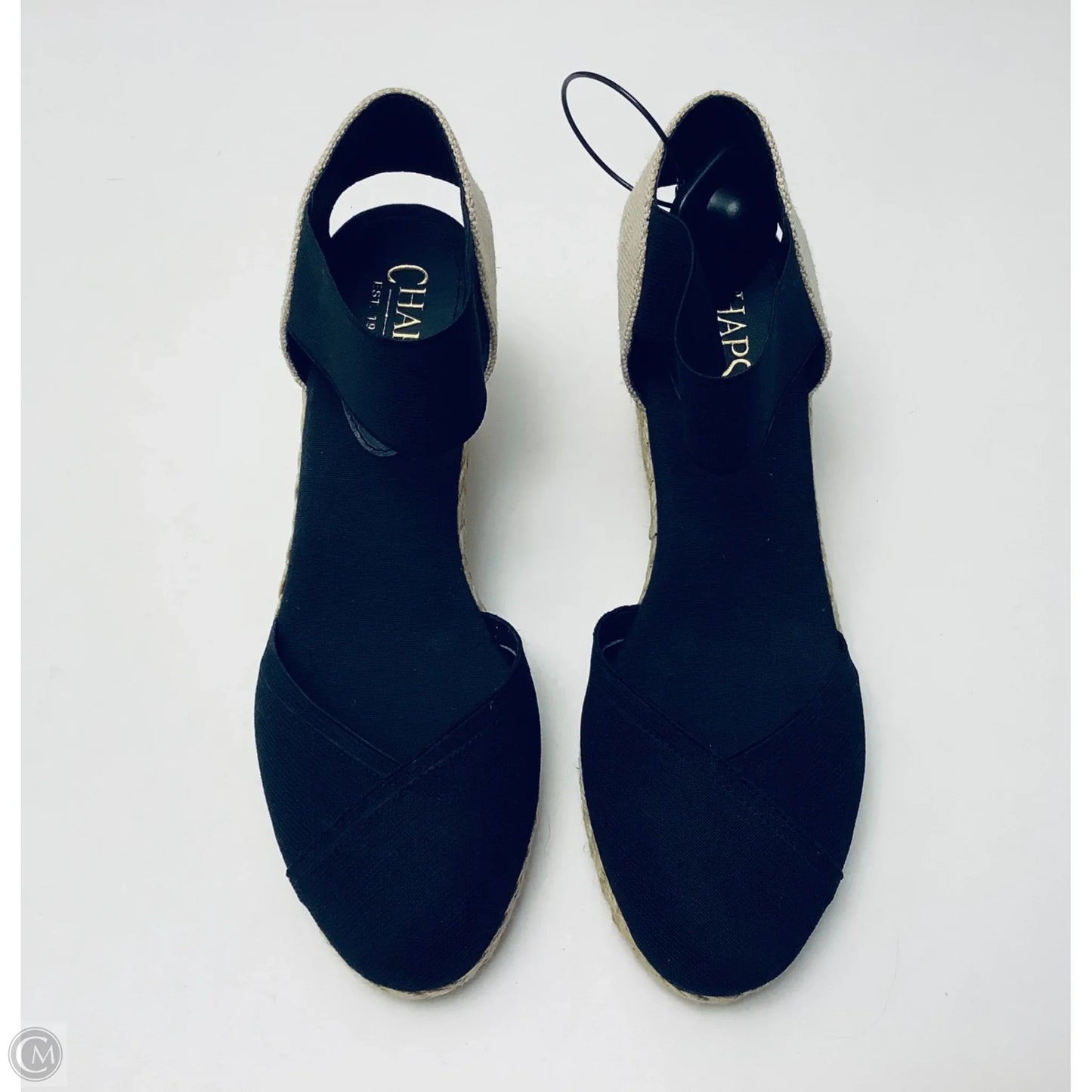 Shoes Heels Block By Chaps In Black, Size: 9