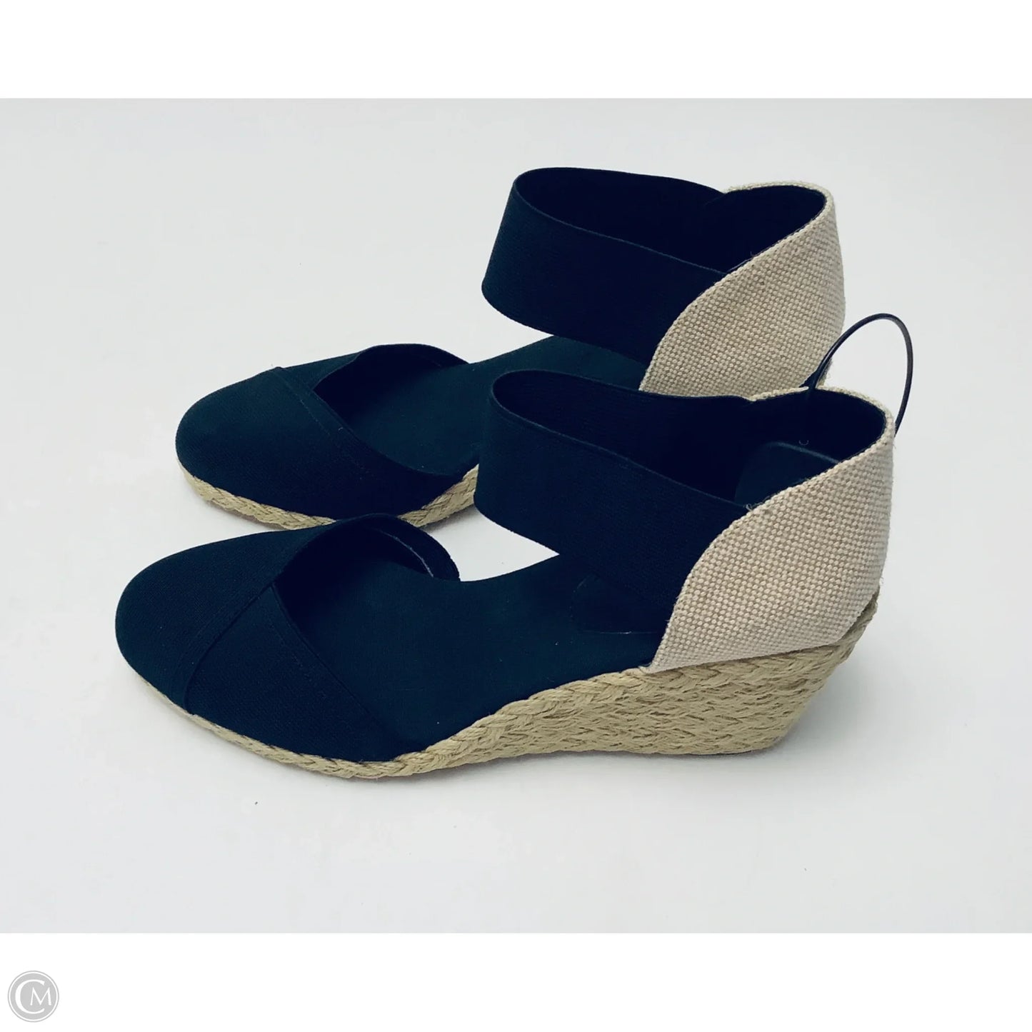 Shoes Heels Block By Chaps In Black, Size: 9