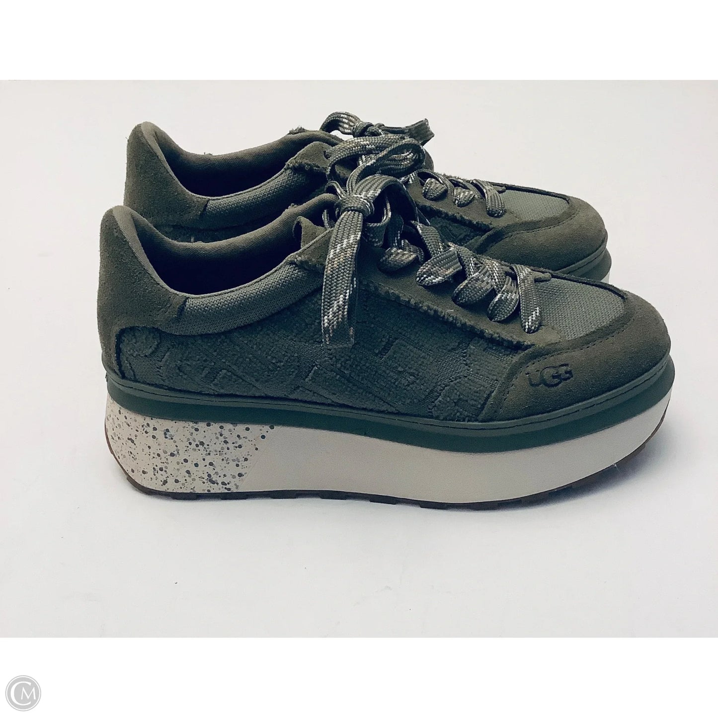 Shoes Sneakers By Ugg In Green, Size: 10