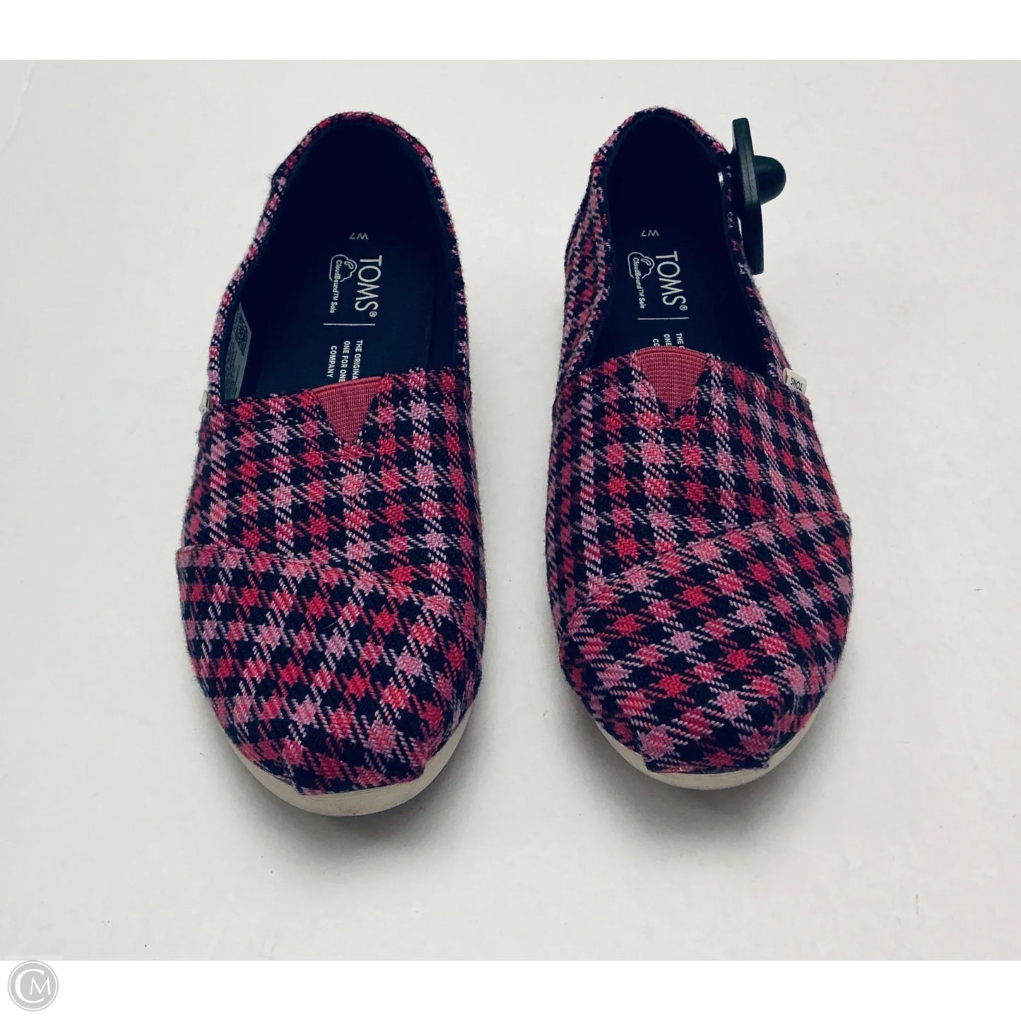 Shoes Flats By Toms In Purple, Size: 7