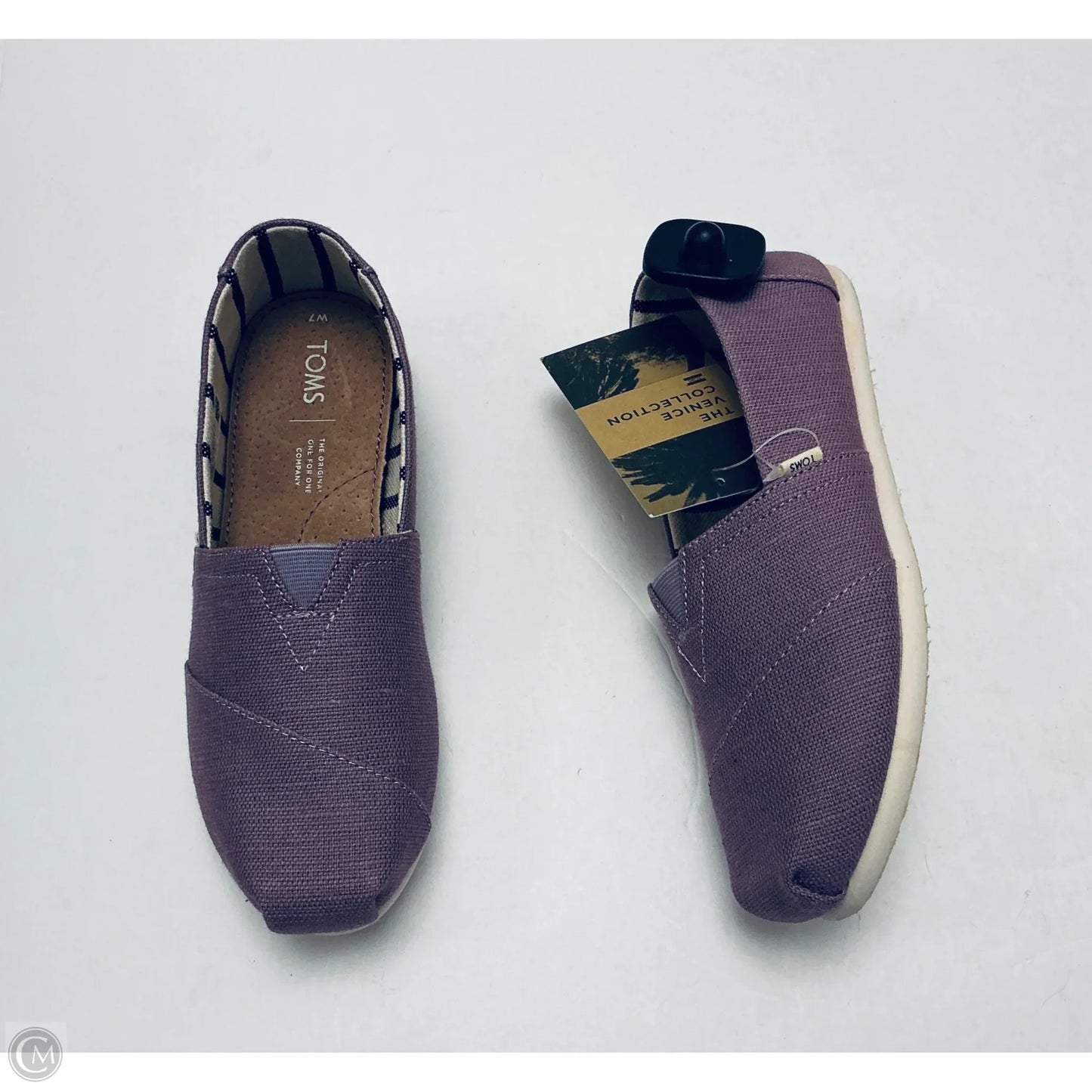 Shoes Flats By Toms In Purple, Size: 7