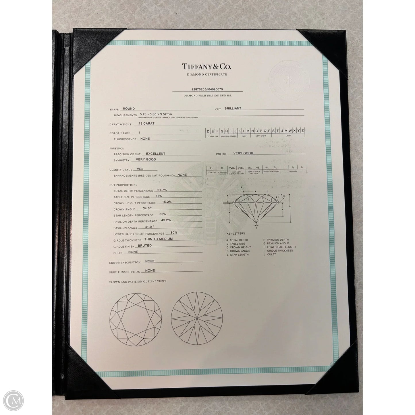 Ring Luxury Designer By Tiffany And Company, Size: 4