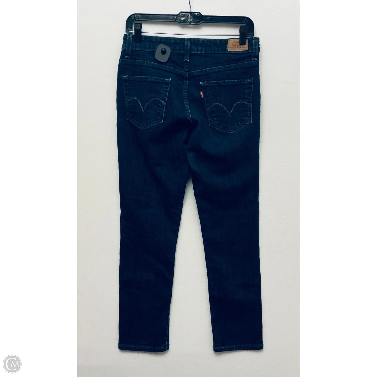 Jeans Straight By Levis In Blue, Size: 8