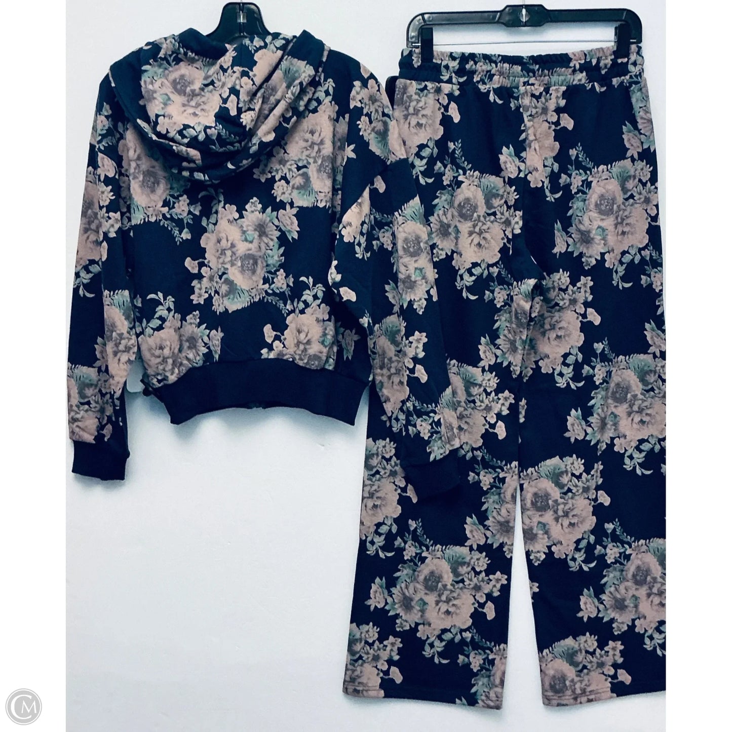 Lounge Set Pants By Cmc In Floral Print, Size: S
