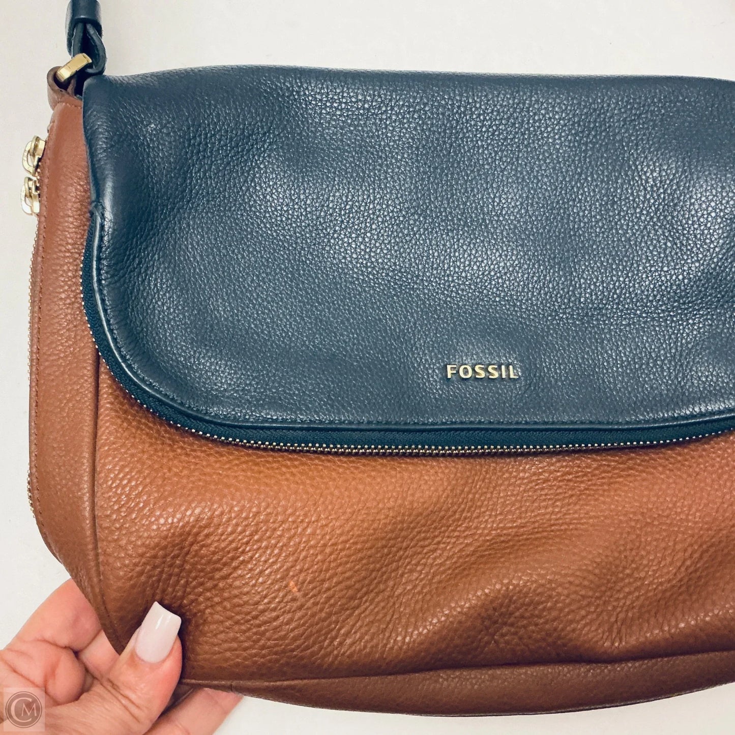 Handbag By Fossil, Size: Small