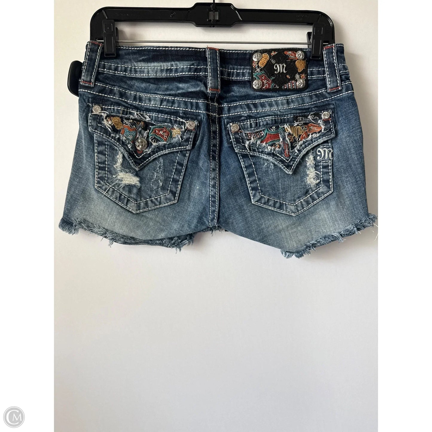 Shorts By Miss Me In Blue, Size: 4