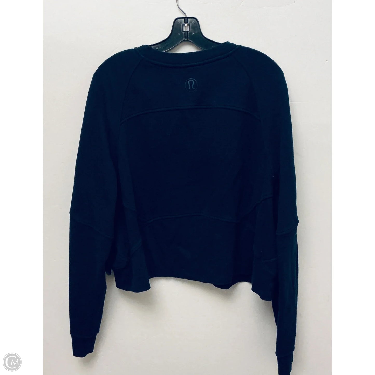 Athletic Sweatshirt Collar By Lululemon In Navy Size: 10