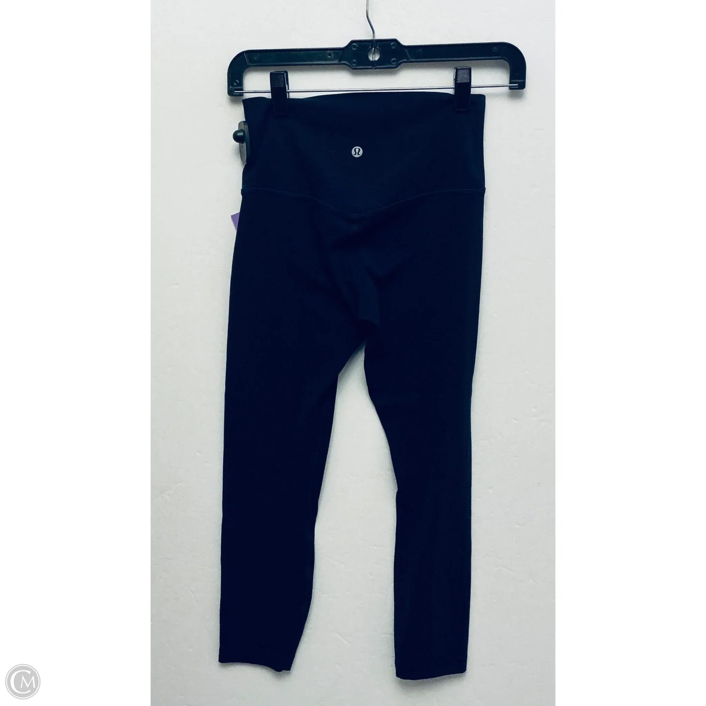 Athletic Leggings Capris By Lululemon In Navy, Size: 4