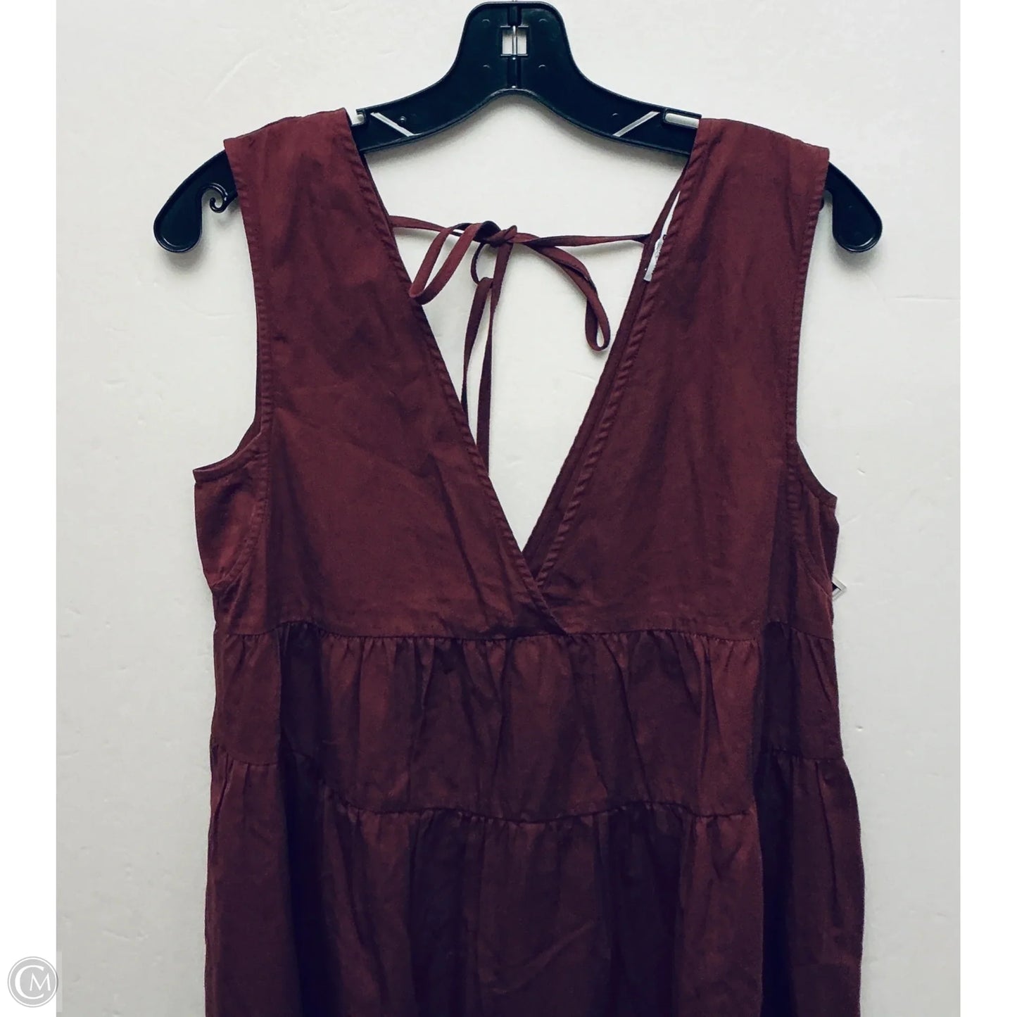 Dress Casual Short By Clothes Mentor In Maroon, Size: S