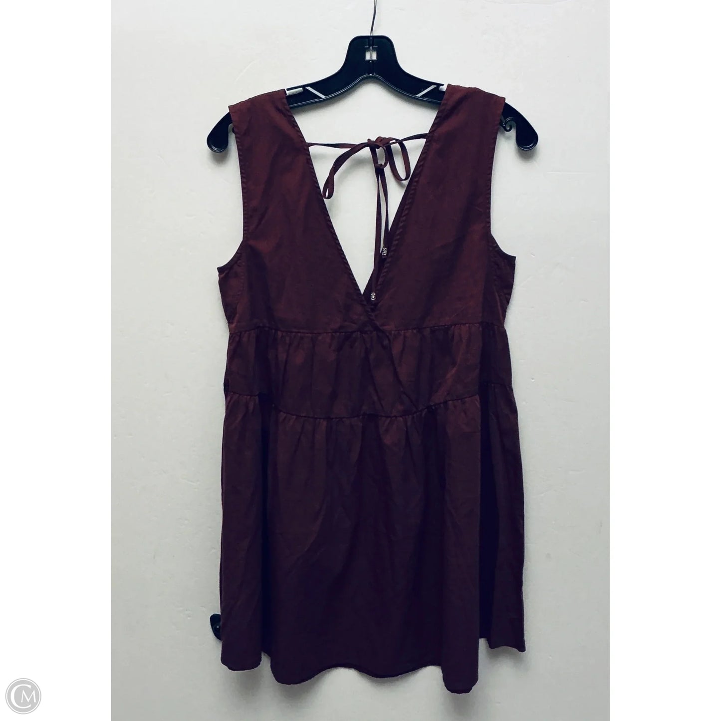 Dress Casual Short By Clothes Mentor In Maroon, Size: S