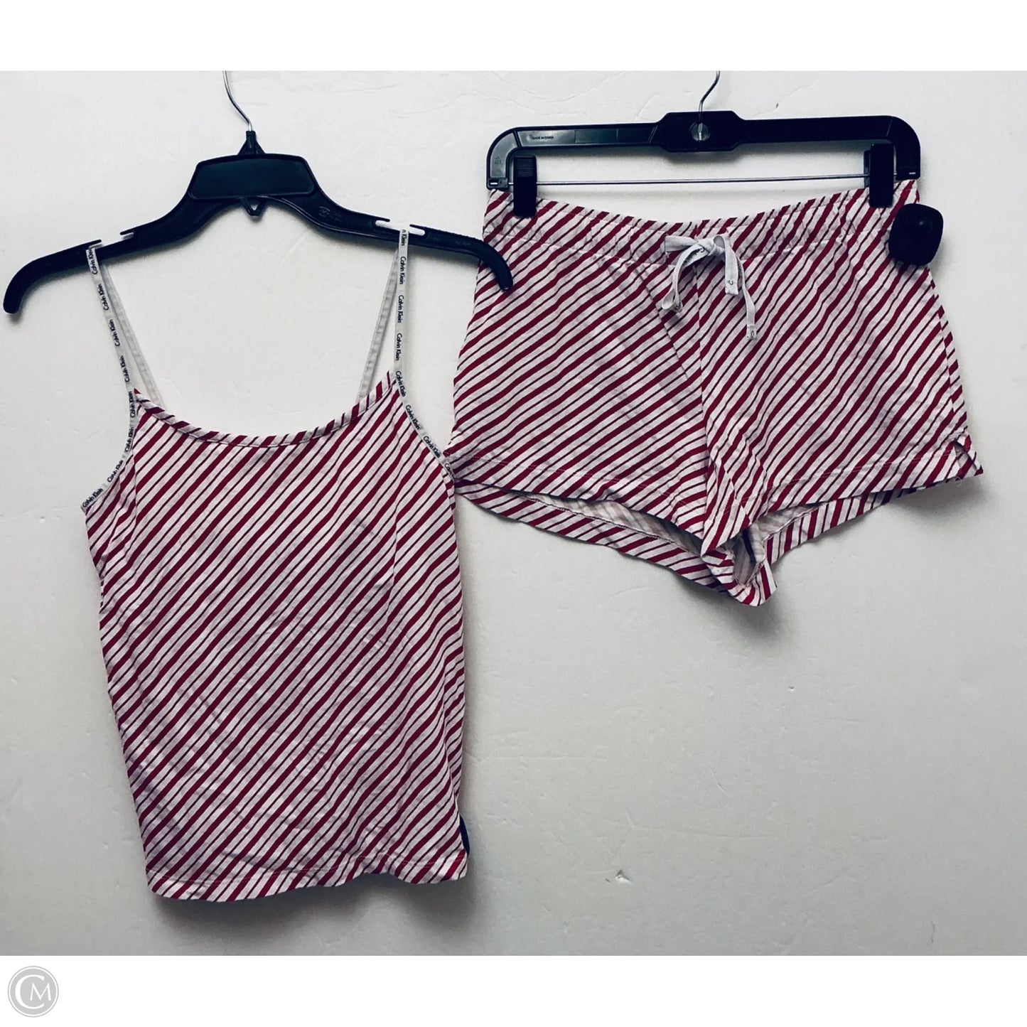 Shorts Set By Calvin Klein In Red, Size: S