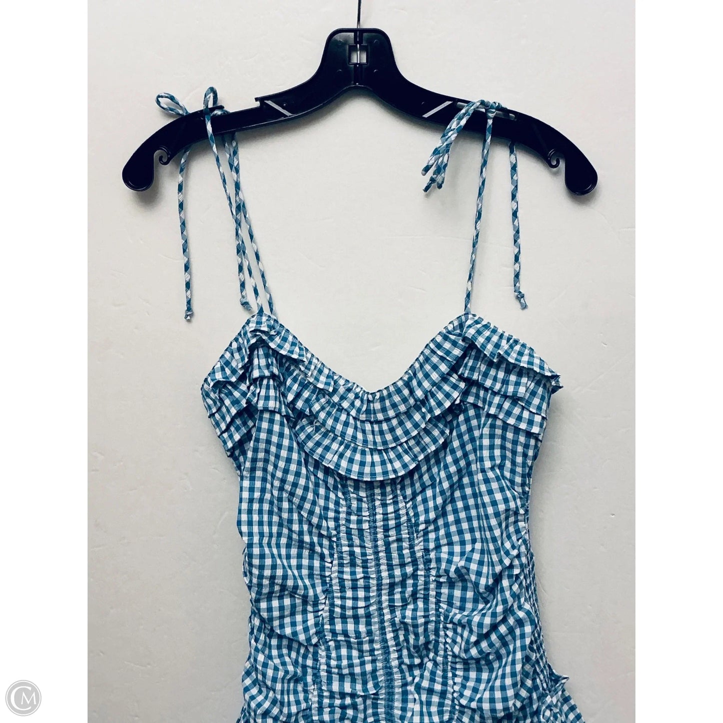Dress Casual Short By Clothes Mentor In Blue, Size: L