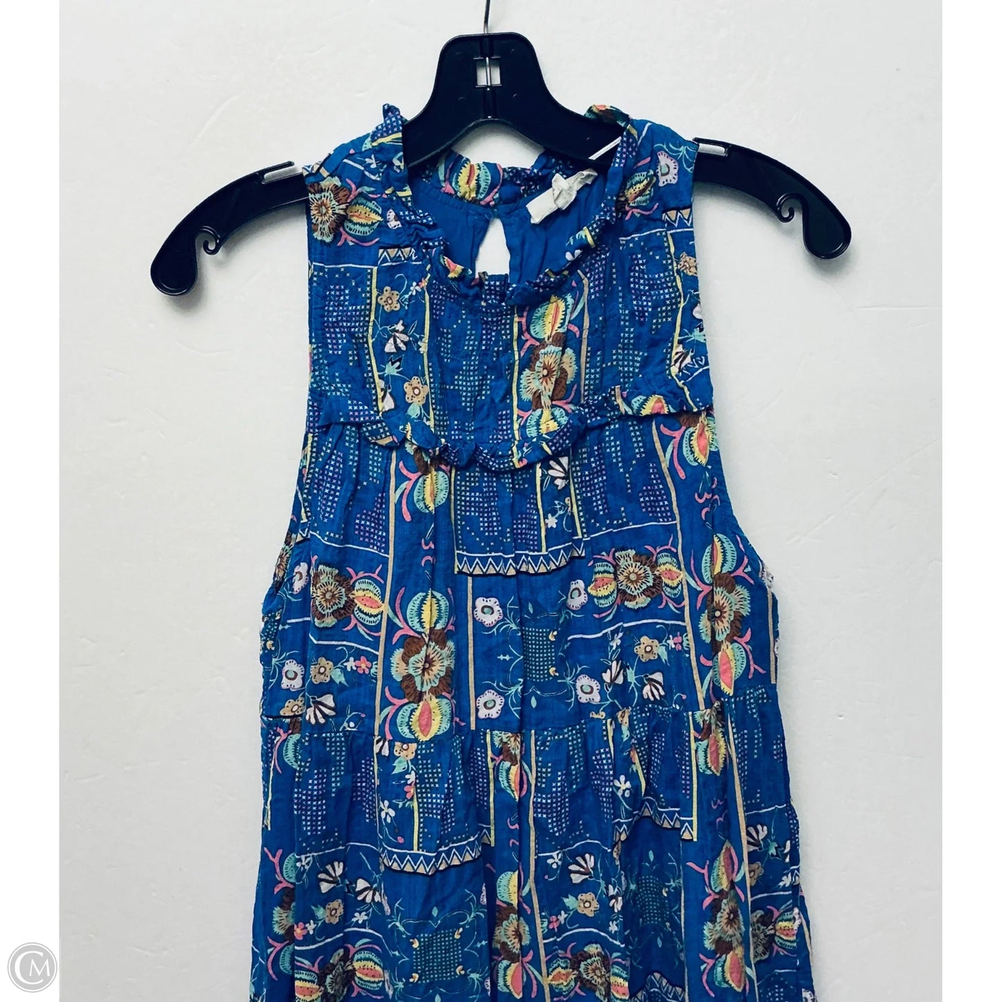 Dress Casual Maxi By Entro In Blue, Size: L