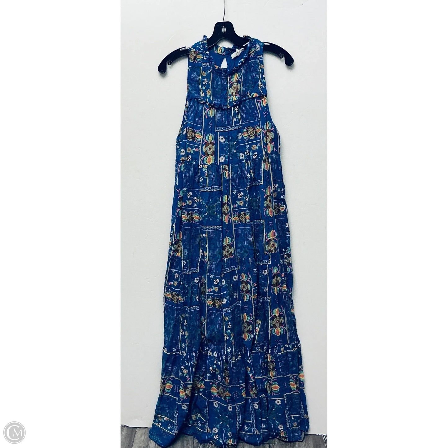 Dress Casual Maxi By Entro In Blue, Size: L