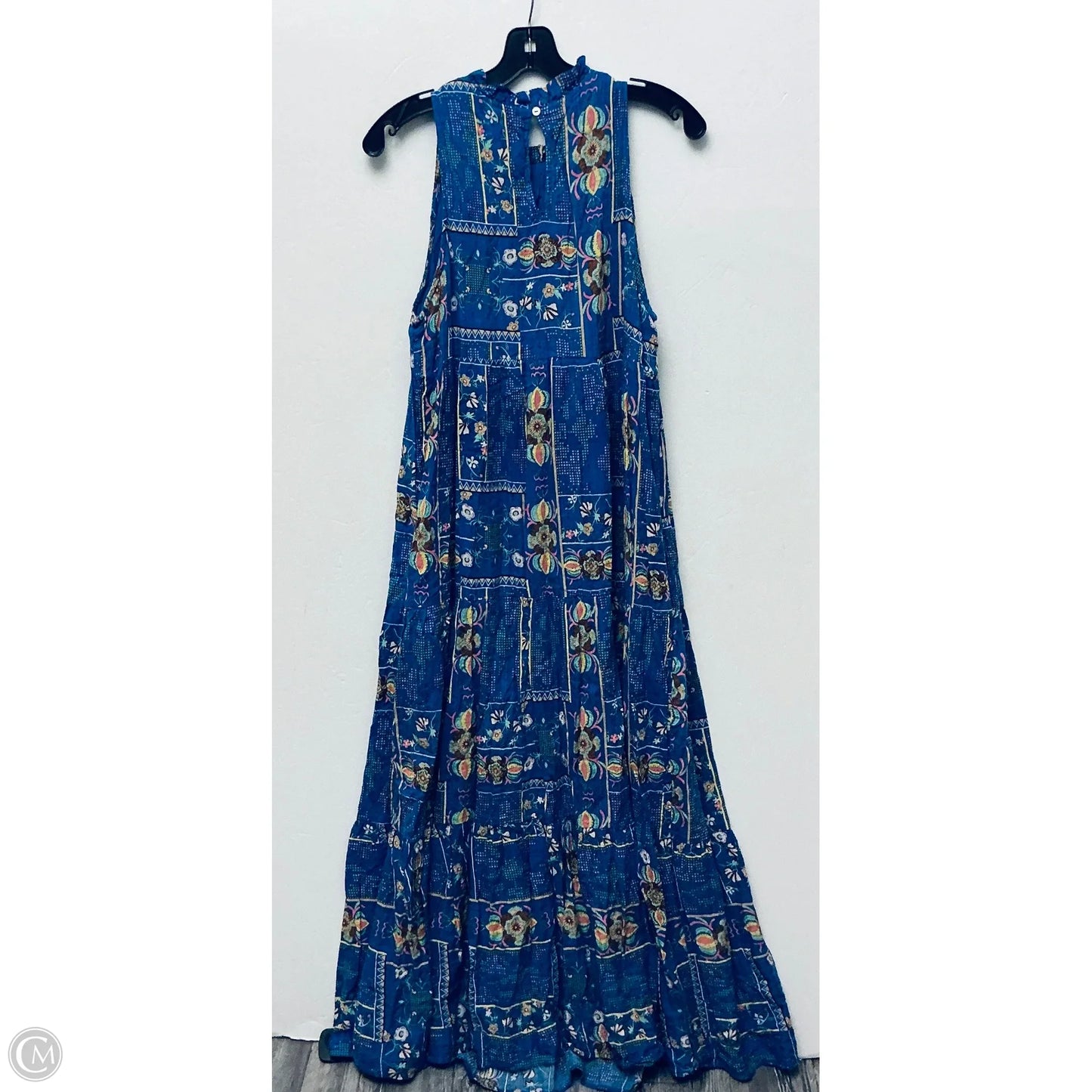 Dress Casual Maxi By Entro In Blue, Size: L