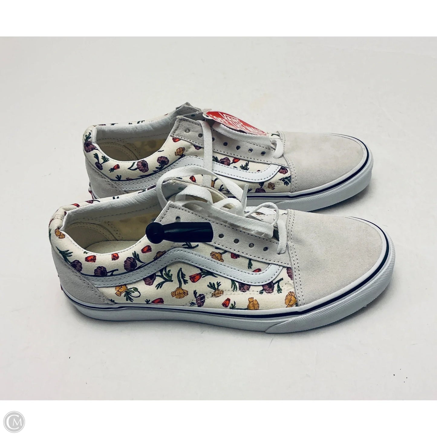 Shoes Sneakers By Vans In Floral Print, Size: 7.5