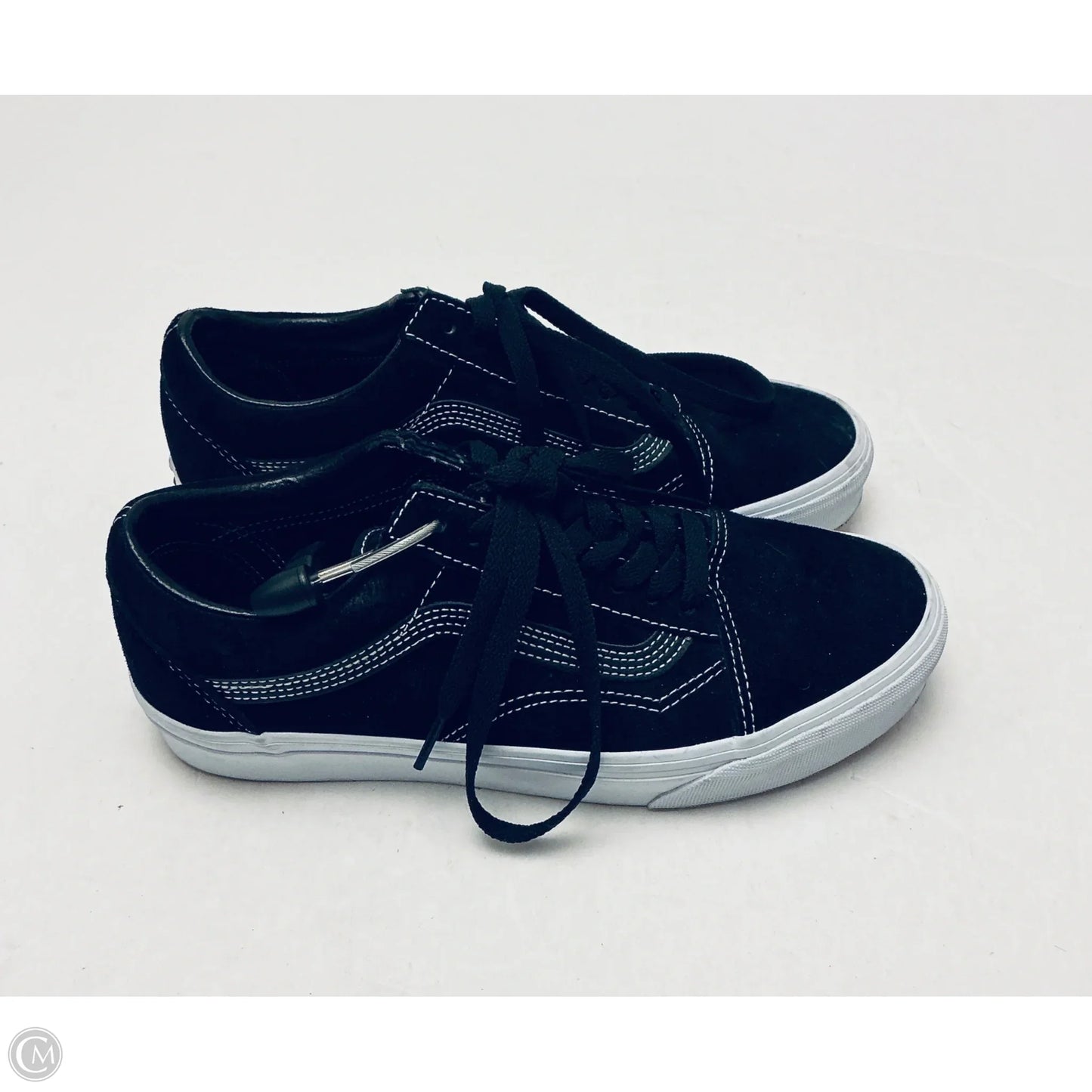 Shoes Sneakers By Vans In Black, Size: 8