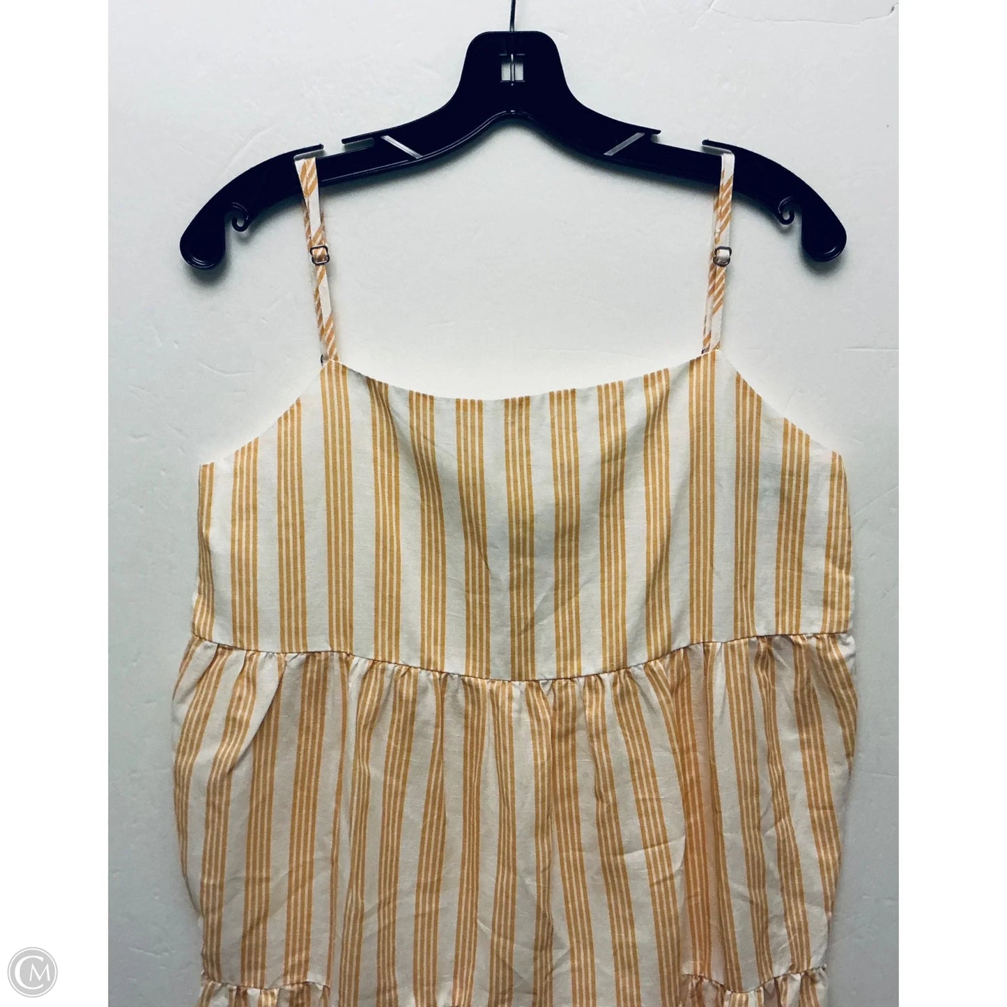 Dress Casual Maxi By Charlie Holiday In Striped Pattern, Size: L