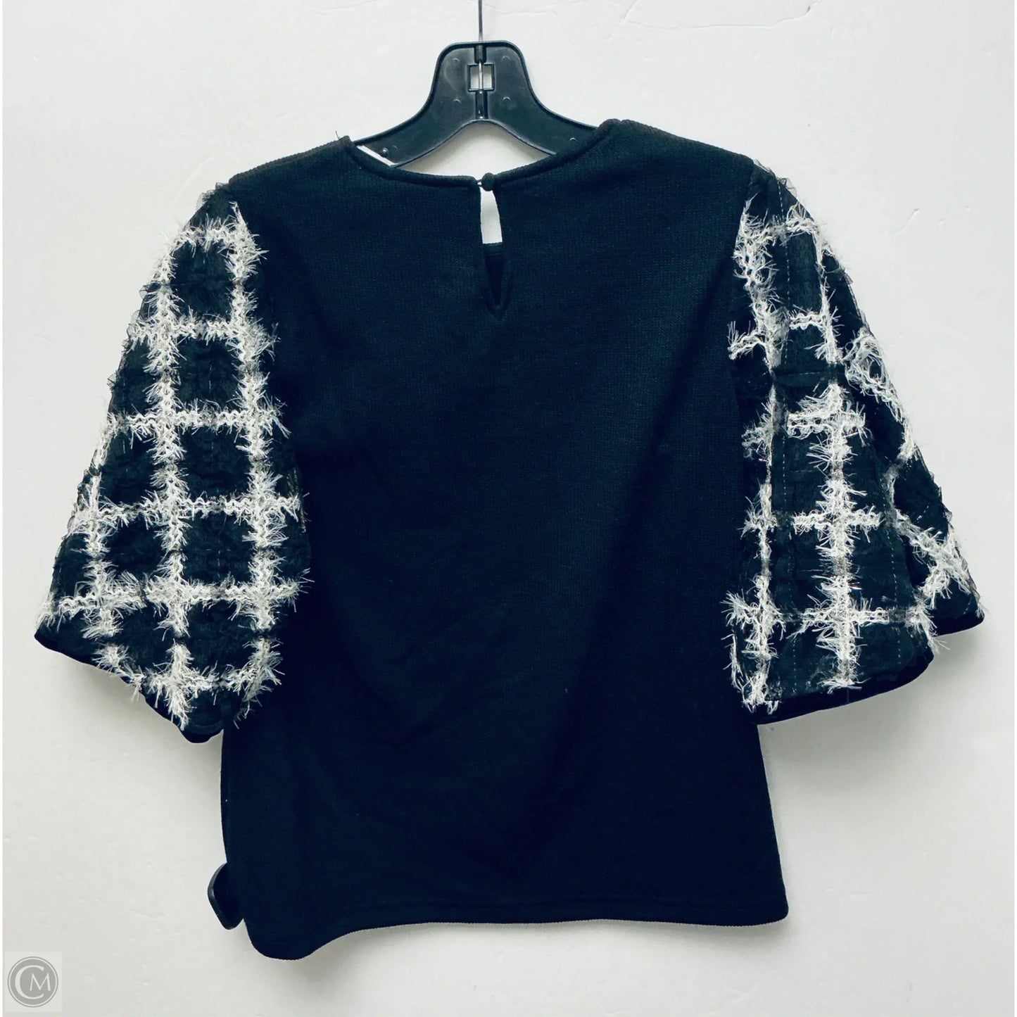 Top Short Sleeve By Thml In Black, Size: Xs