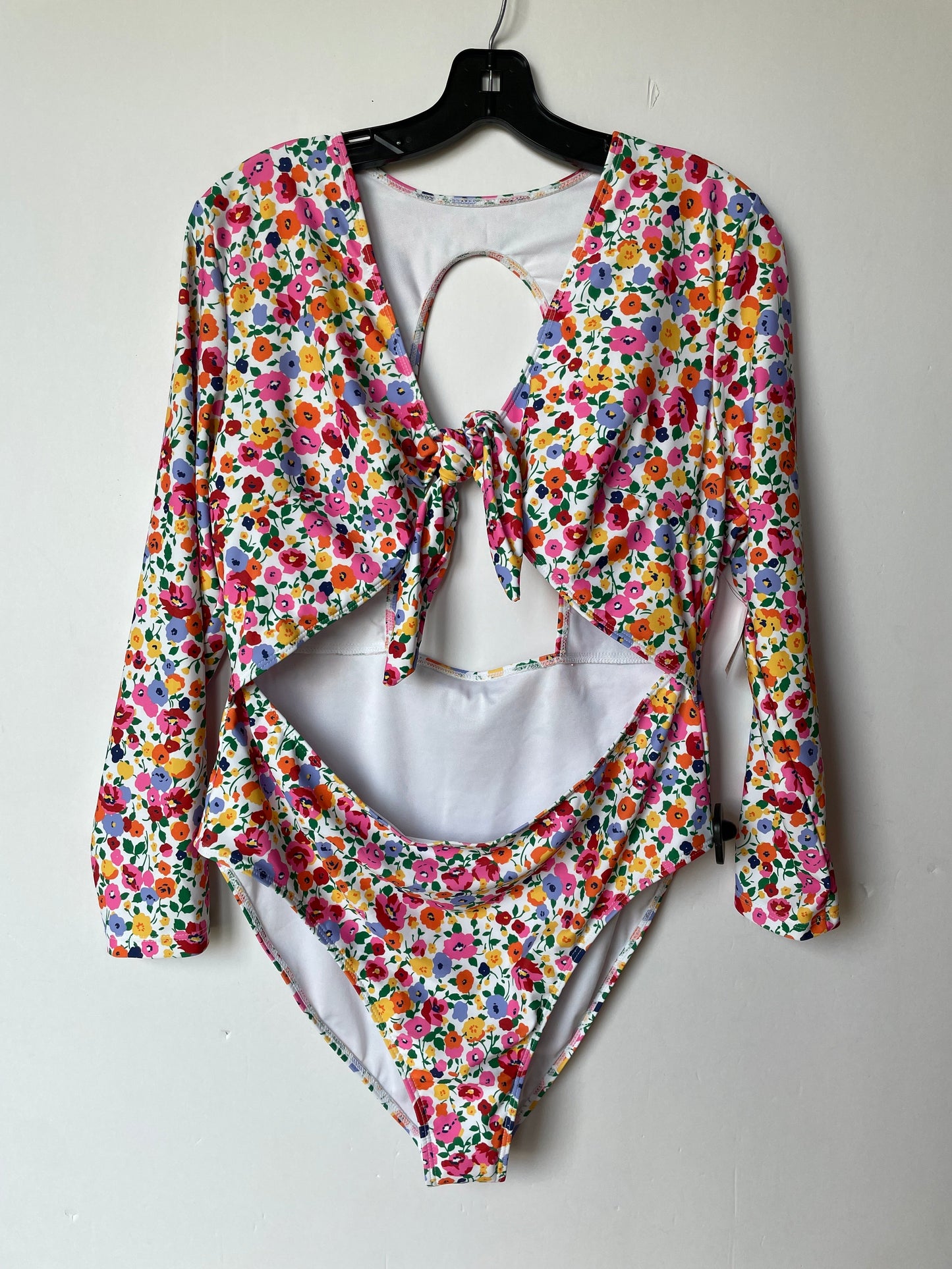 Floral Print Swimsuit Shein, Size 3x