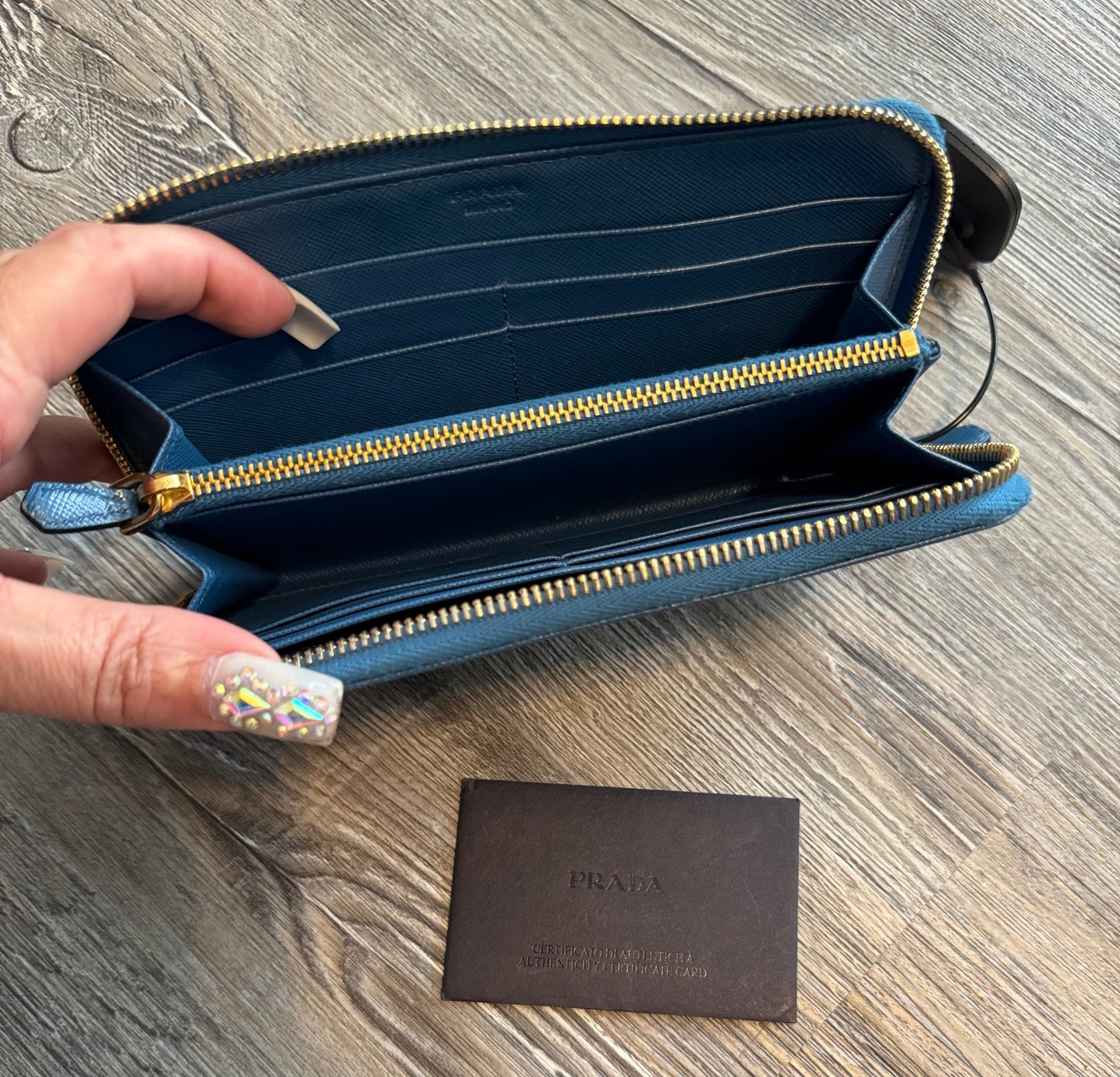 Wallet Designer By Prada  Size: Large