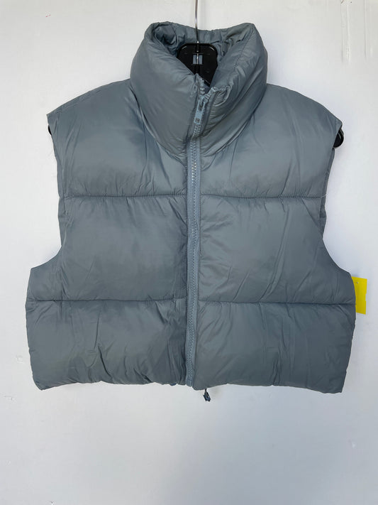 Vest Puffer & Quilted By Cme In Grey, Size: S