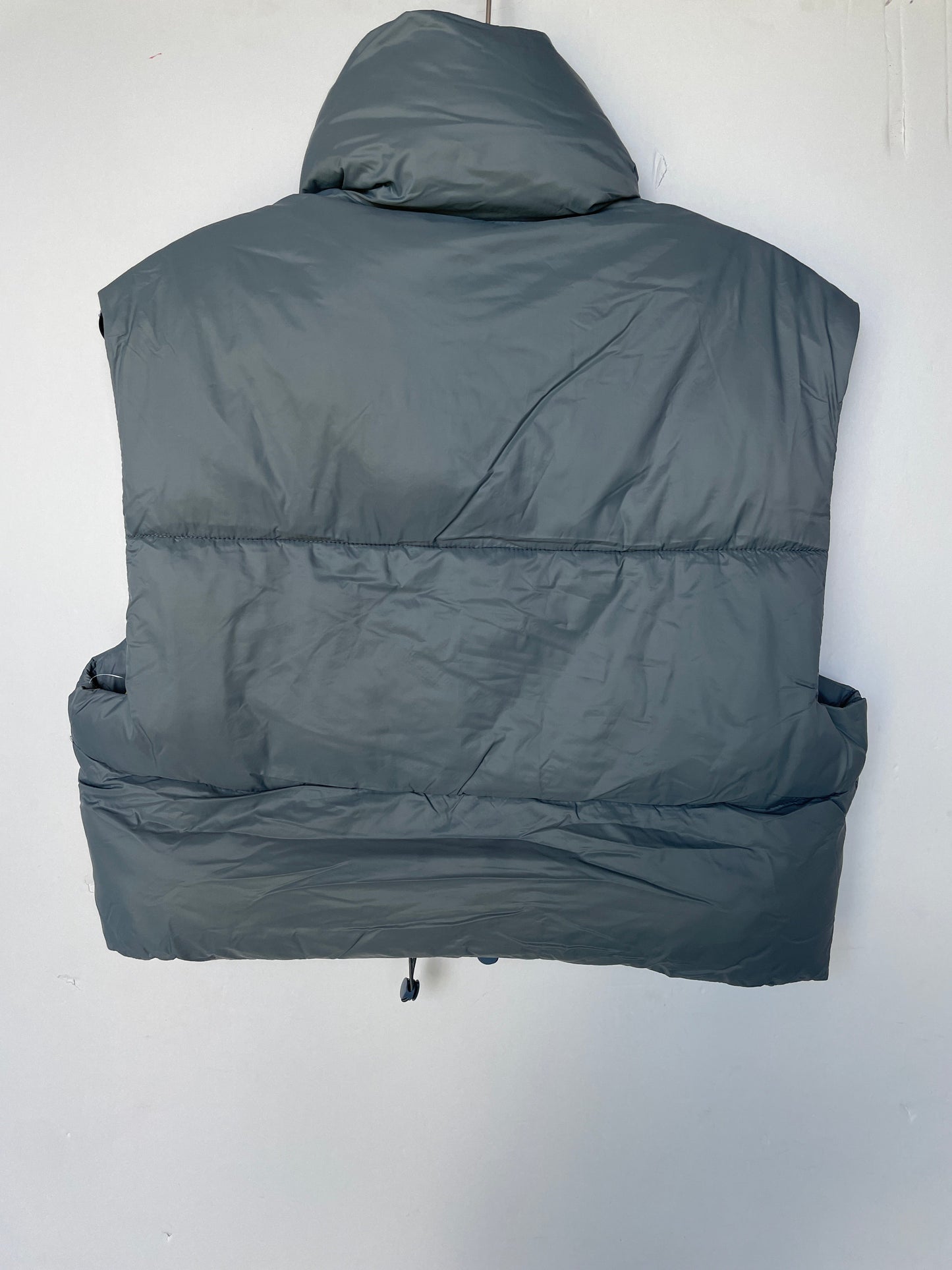 Vest Puffer & Quilted By Cme In Grey, Size: S