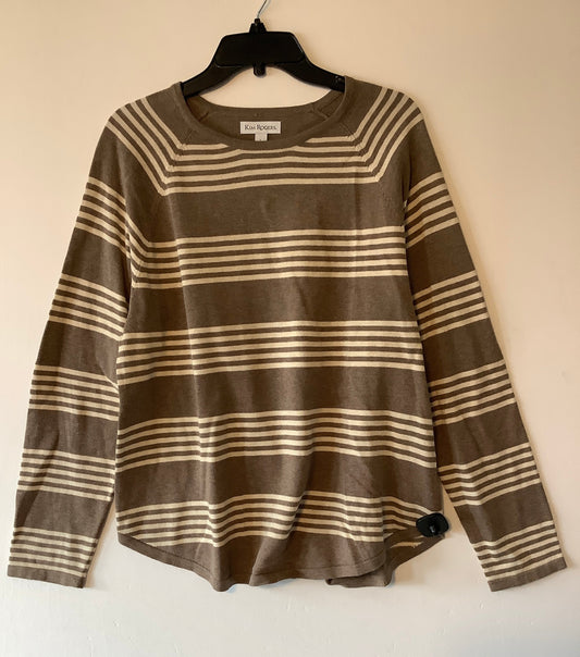 Sweater By Kim Rogers In Tan, Size: L