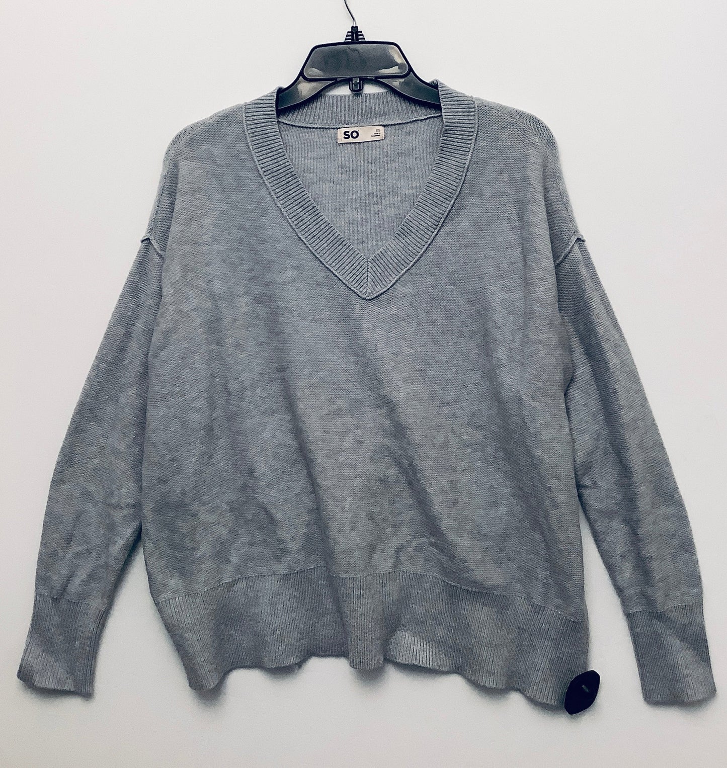 Sweater By So In Grey, Size: Xs