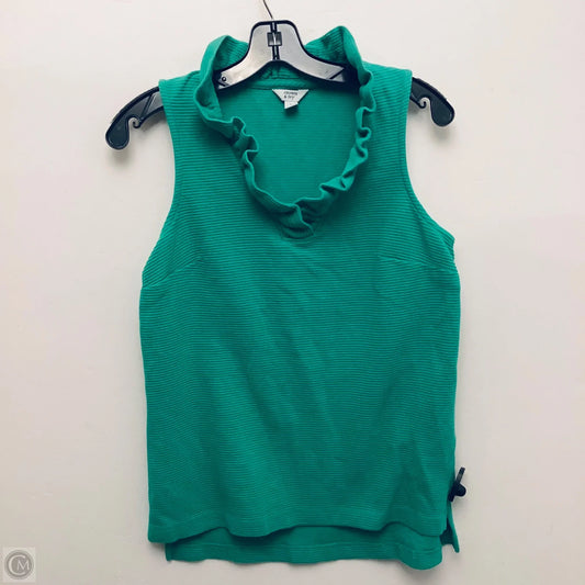 Top Sleeveless By Crown And Ivy In Green, Size: S
