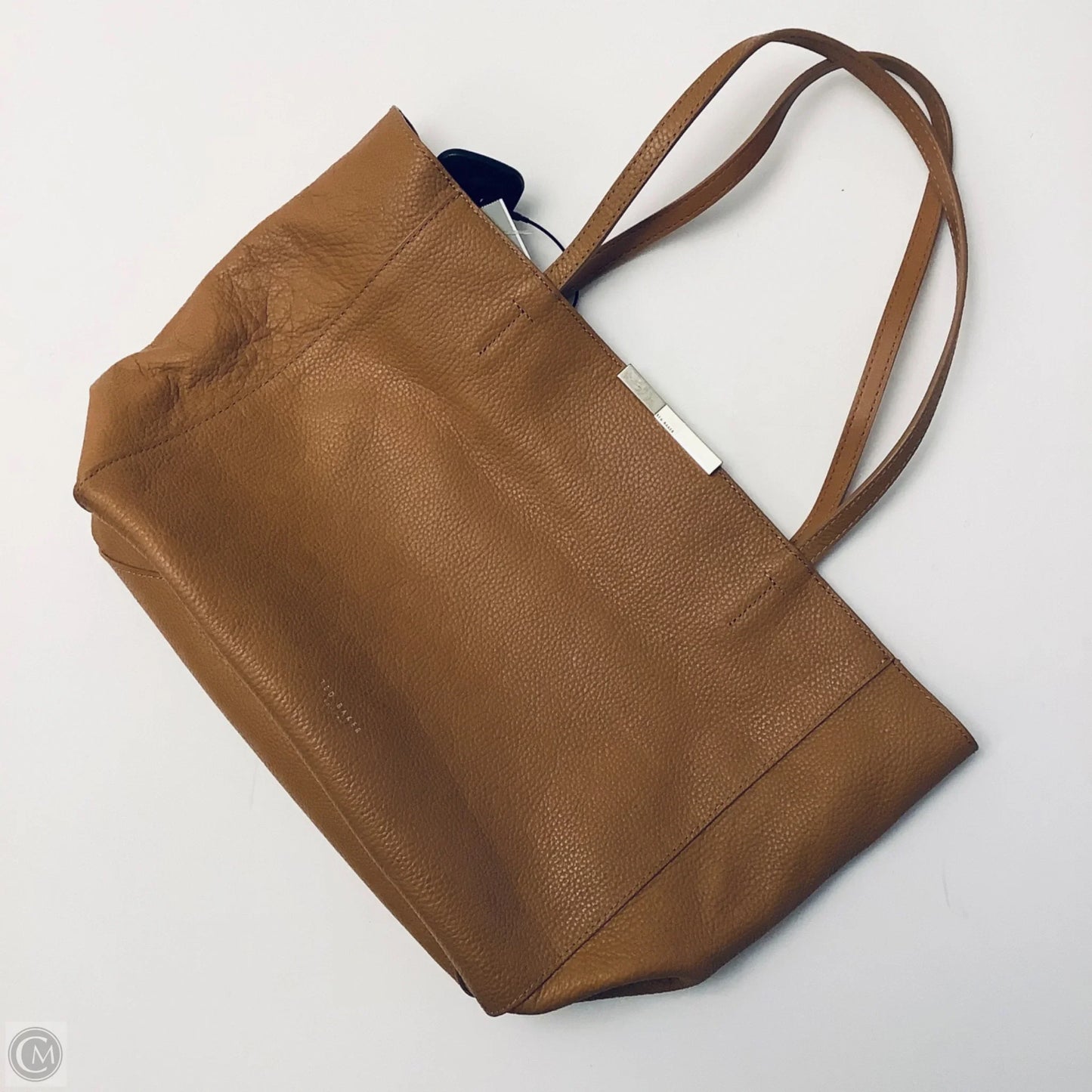 Handbag Leather By Ted Baker, Size: Large