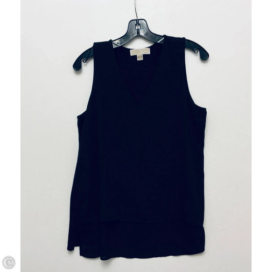 Top Sleeveless Designer By Michael Kors In Black, Size: M