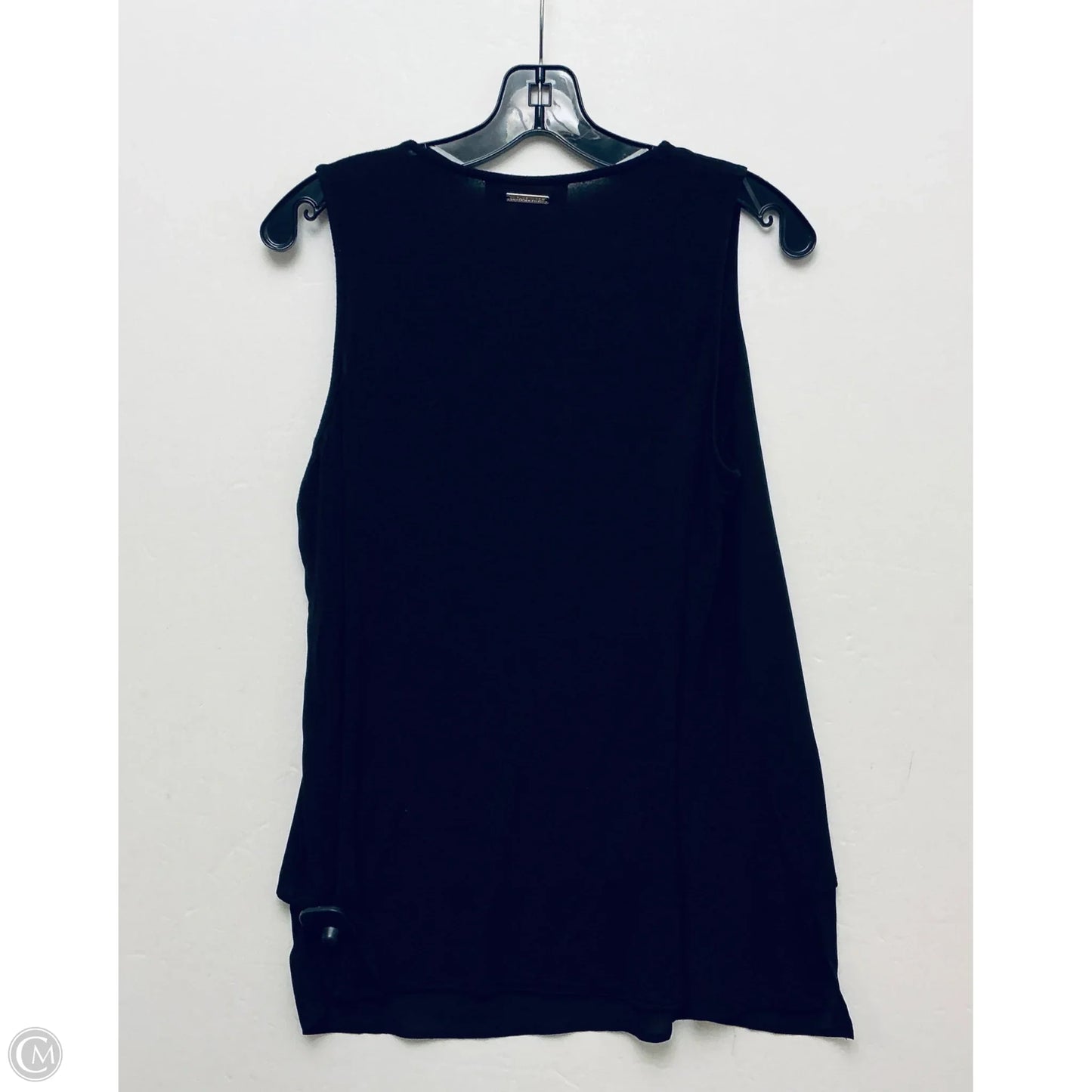Top Sleeveless Designer By Michael Kors In Black, Size: M