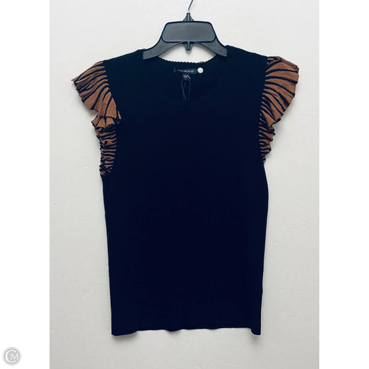 Top Sleeveless By Skies Are Blue In Black, Size: L