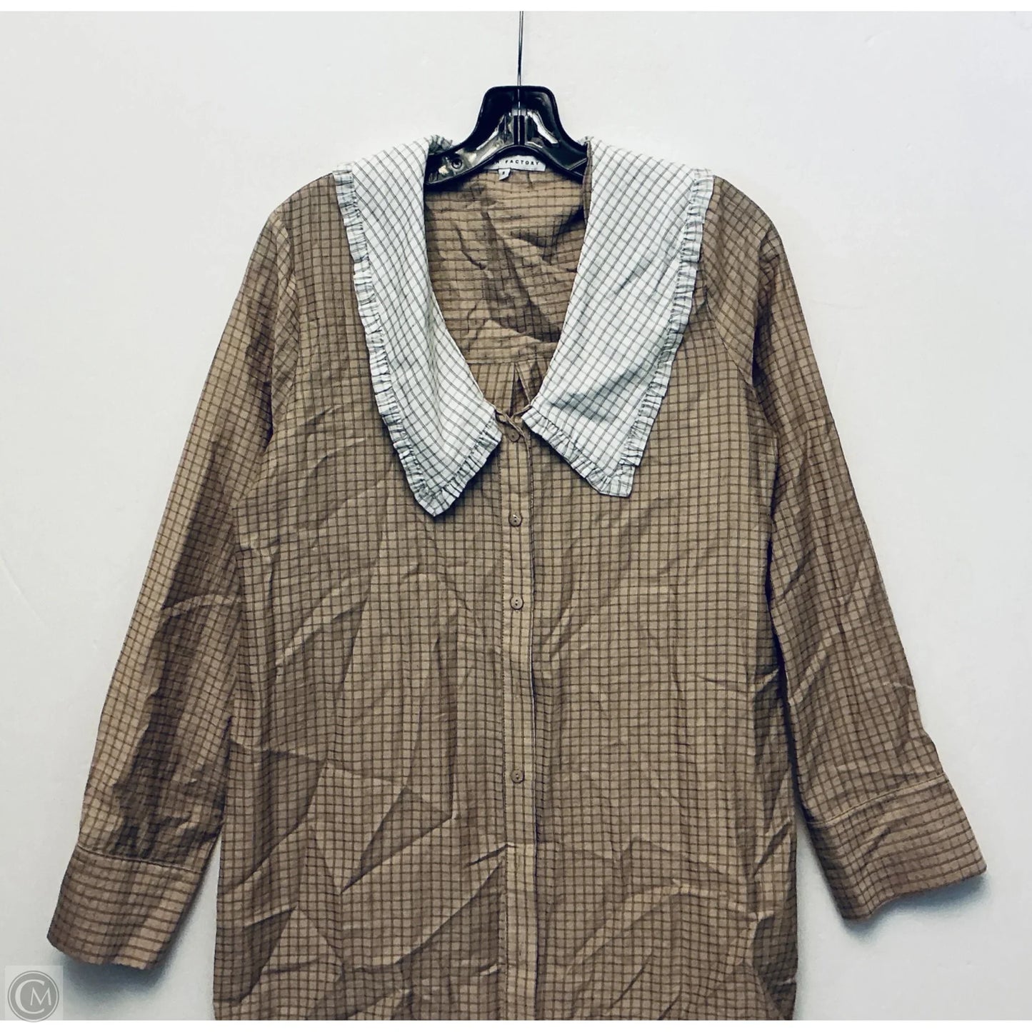 Dress Casual Short By English Factory In Tan, Size: S