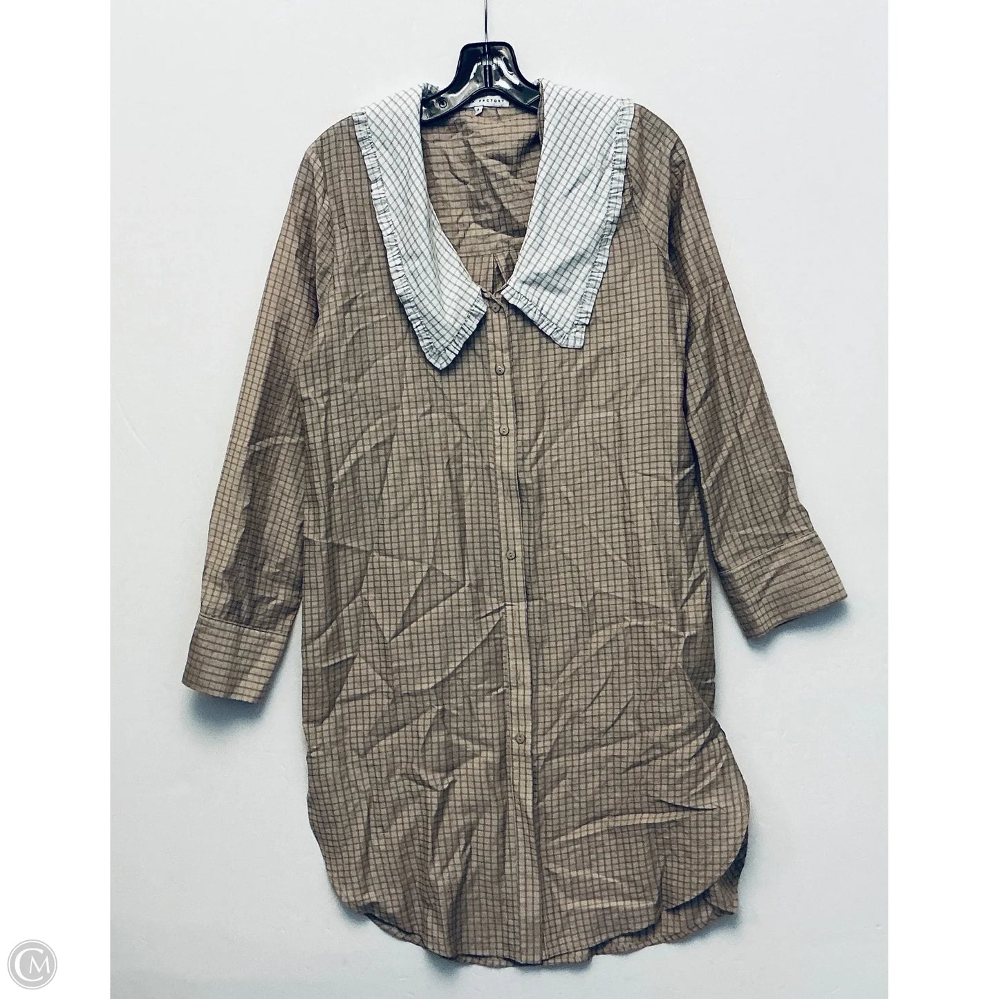 Dress Casual Short By English Factory In Tan, Size: S