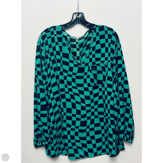 Top Long Sleeve By Jodifl In Green, Size: S