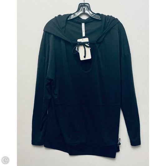 Sweatshirt Hoodie By Fabletics In Grey, Size: M