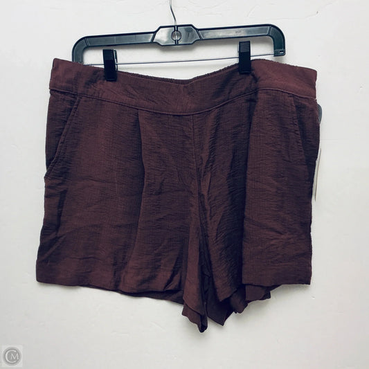 Shorts By A New Day In Brown, Size: 16