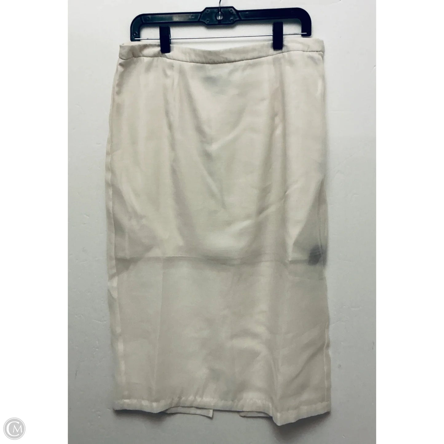 Skirt Midi By A New Day In Cream, Size: 12